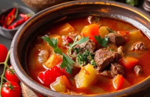 Смачні чахохби з м’ясом та овочами з Львова