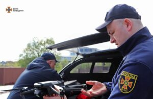 Беспілотники допомагають в моніторингу після повені в Київській області