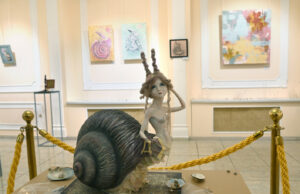 Улитка як дзеркало душі: нова виставка Оксани Церковної в Одесі