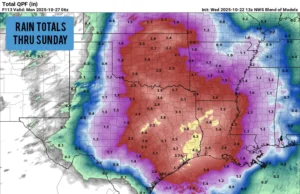 Ожидаются сильные штормы и риск наводнений в Техасе к концу недели. Подробности