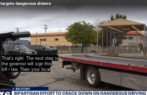 В Висконсине новый законопроект нацелен на агрессивных водителей с возможностью эвакуации автомобилей