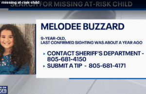 Мелоди Баззард: Мать пропавшей девятилетней девочки из Калифорнии не сотрудничает с правоохранительными органами